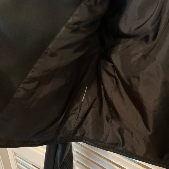 Mango Faux Leather Jacket - Picture 12 of 15